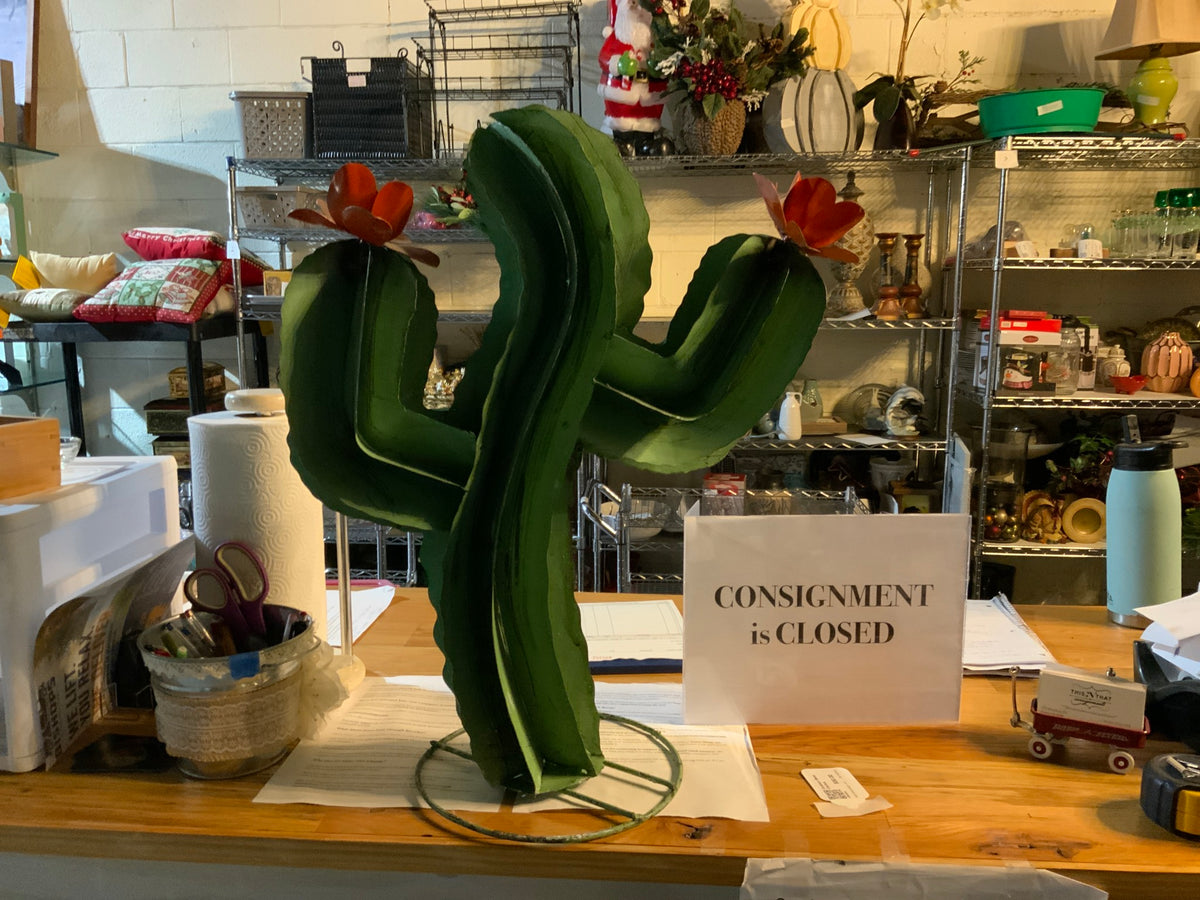 Outdoor Metal Cactus