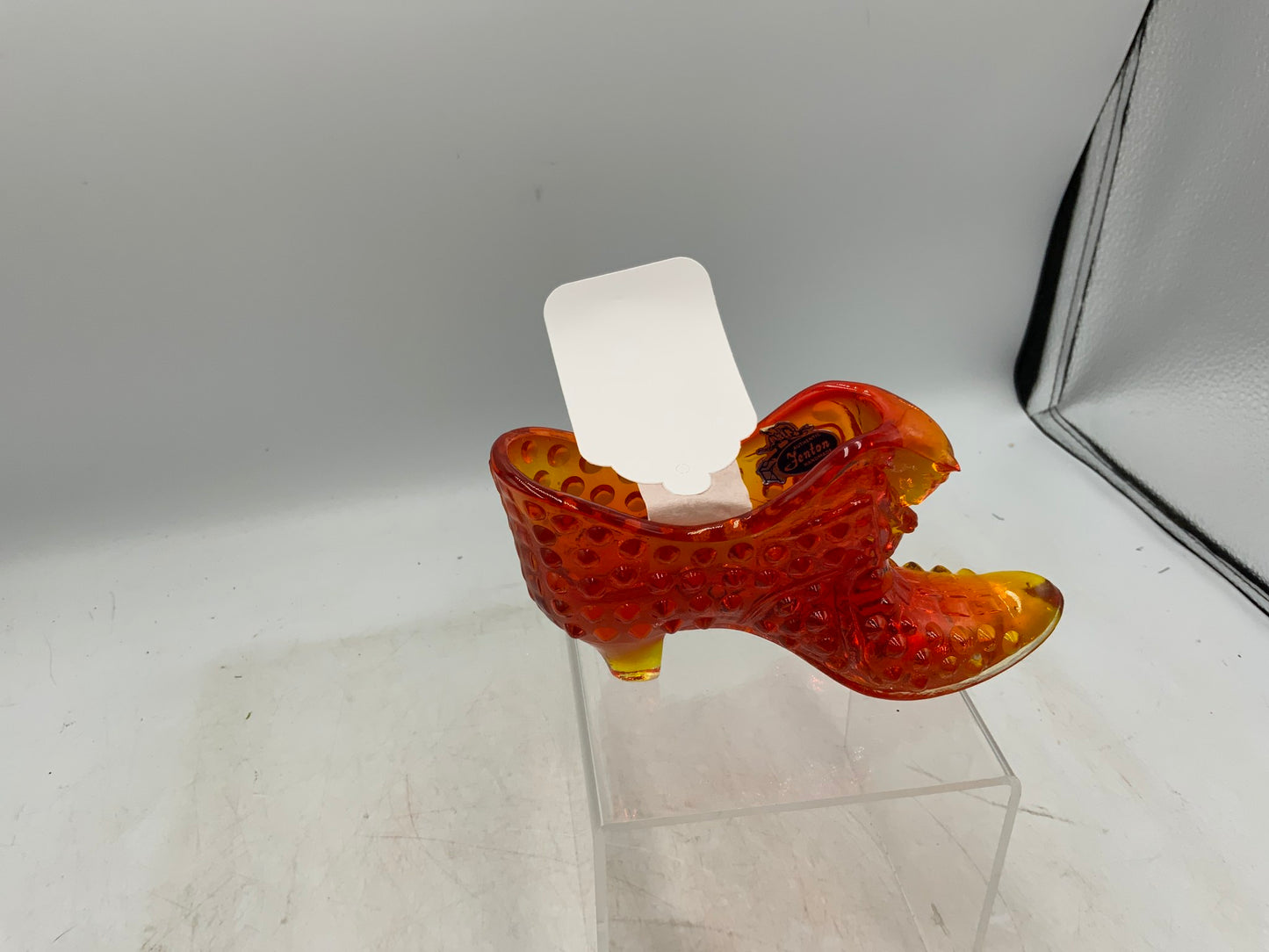 Fenton Glass Shoe