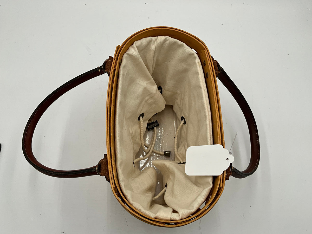 Vtg Longaberger Basket Purse