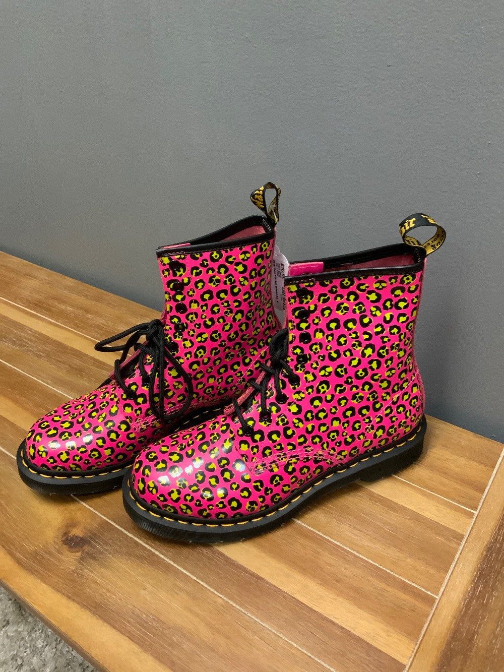 Pink Doc Martin Boots Sz. 9