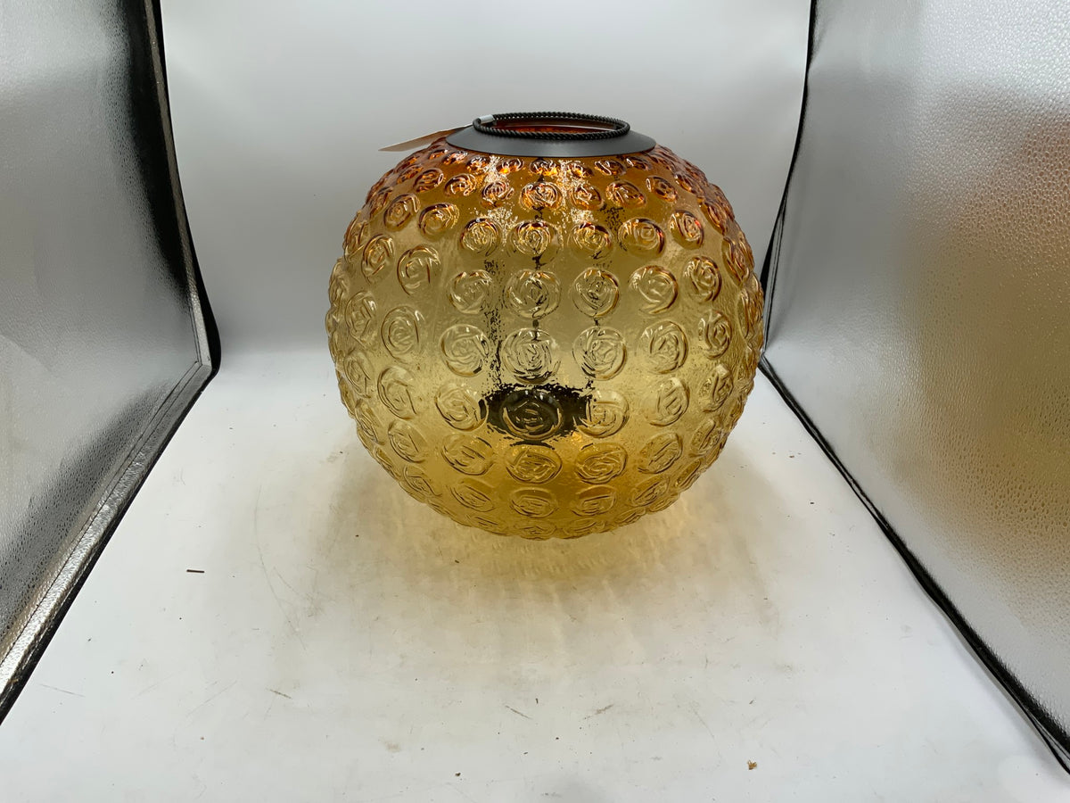 Large Glass Candle Holder