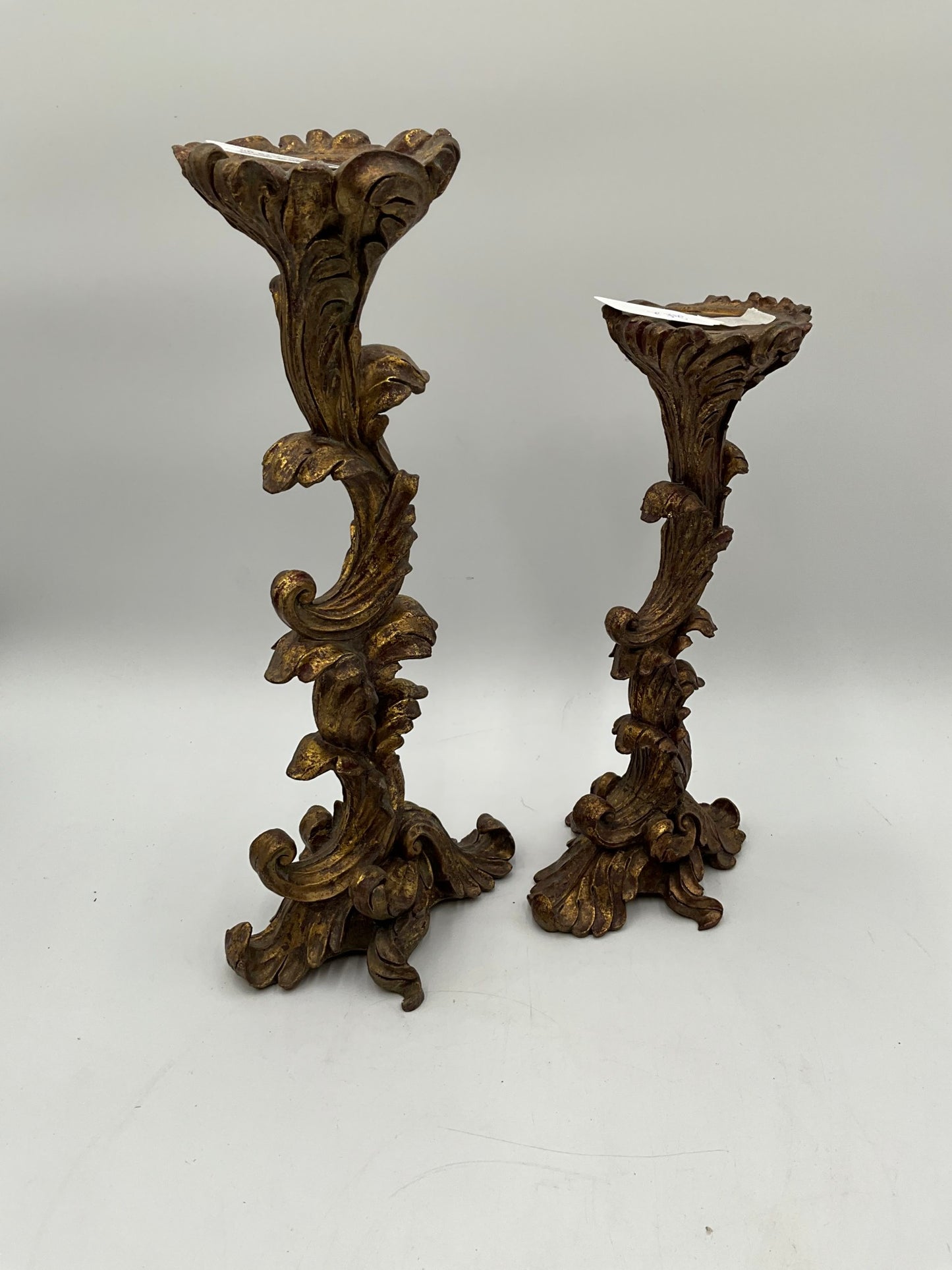 Bronze Revival Candlestick Set of 2