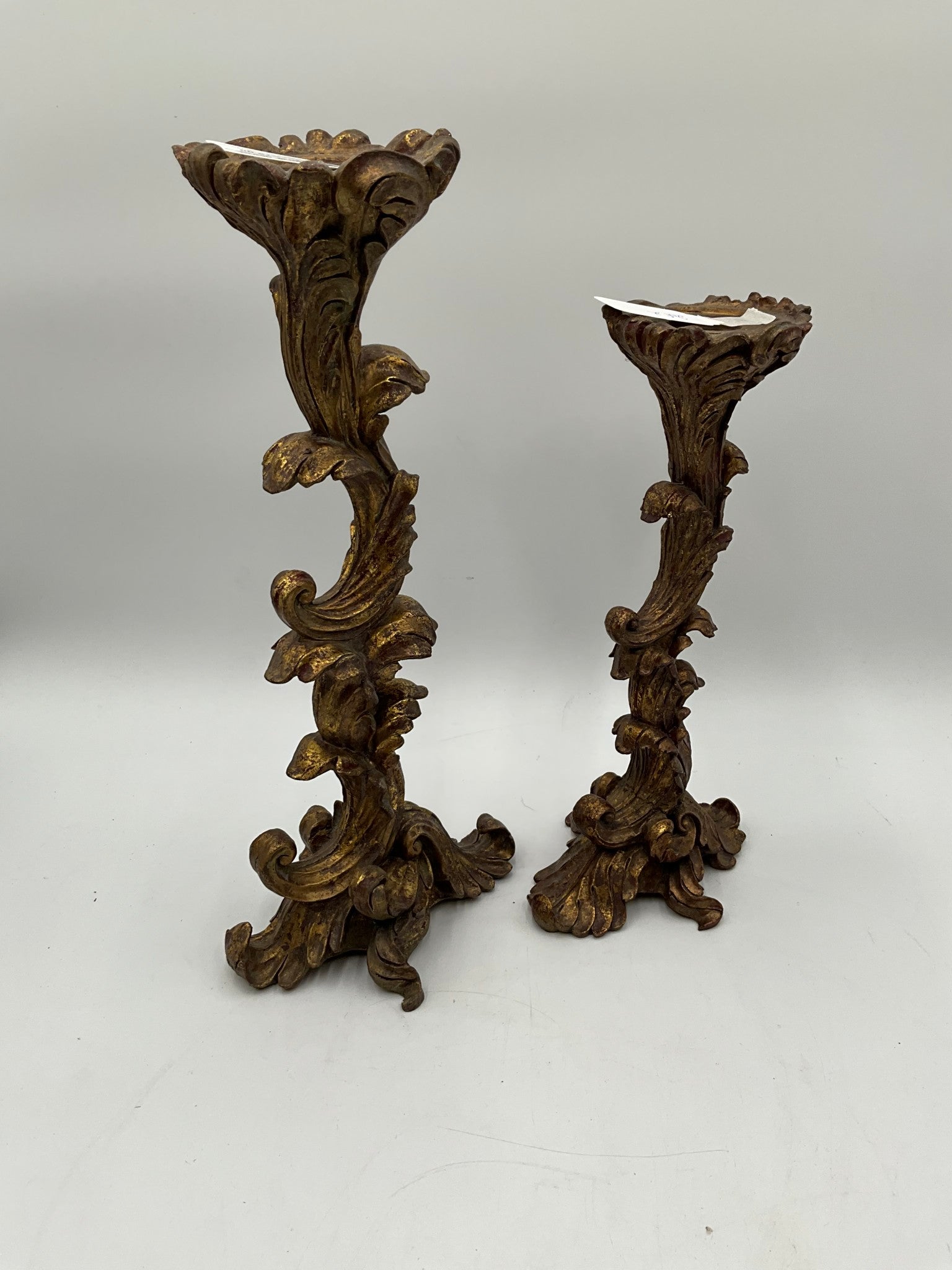 Bronze Revival Candlestick Set of 2