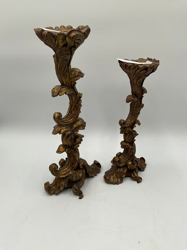 Bronze Revival Candlestick Set of 2