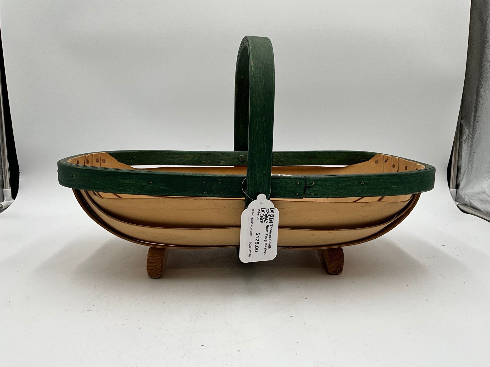 Thomas Smith Rust Trug Basket