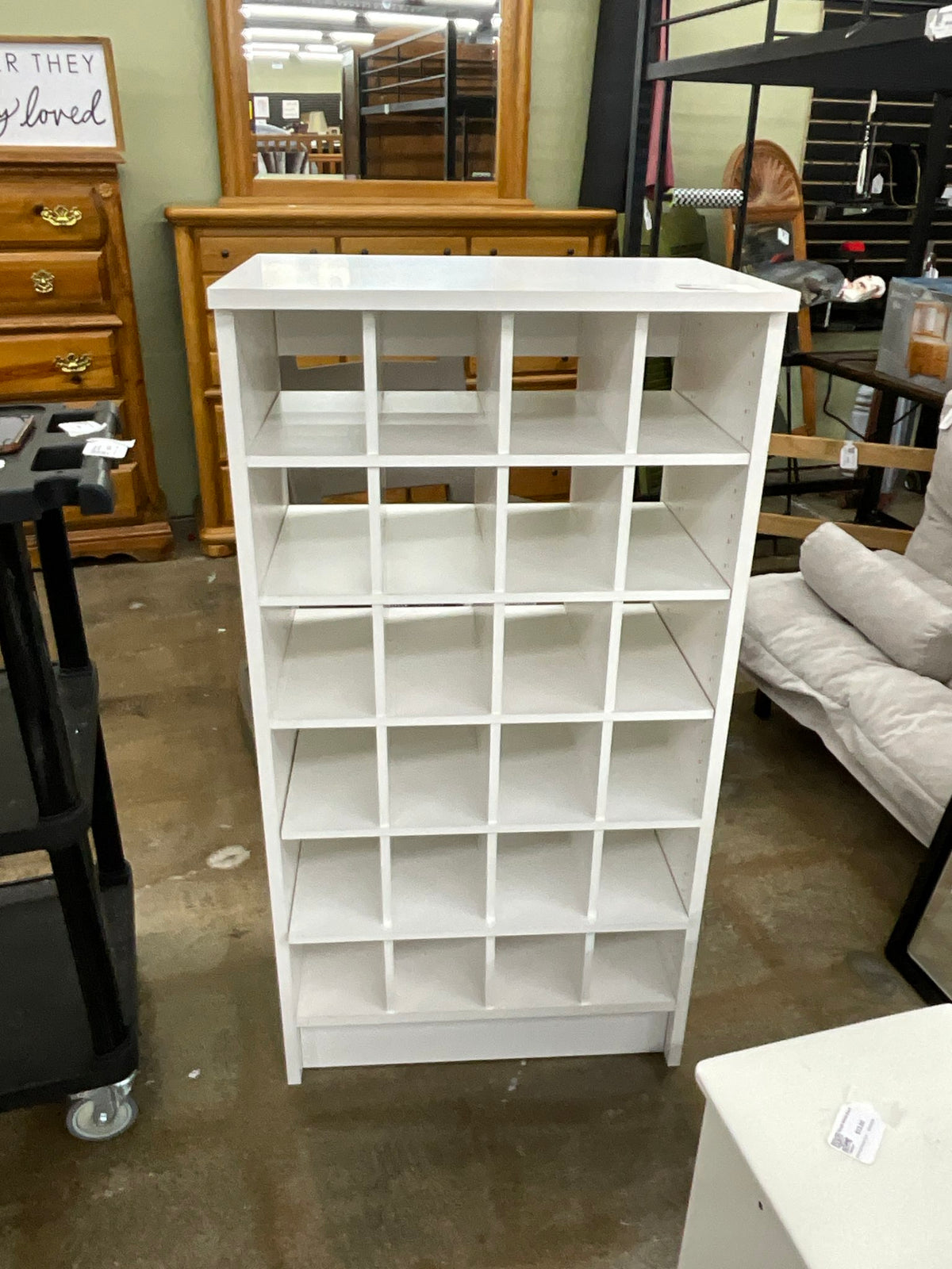 White Organizer Cabinet