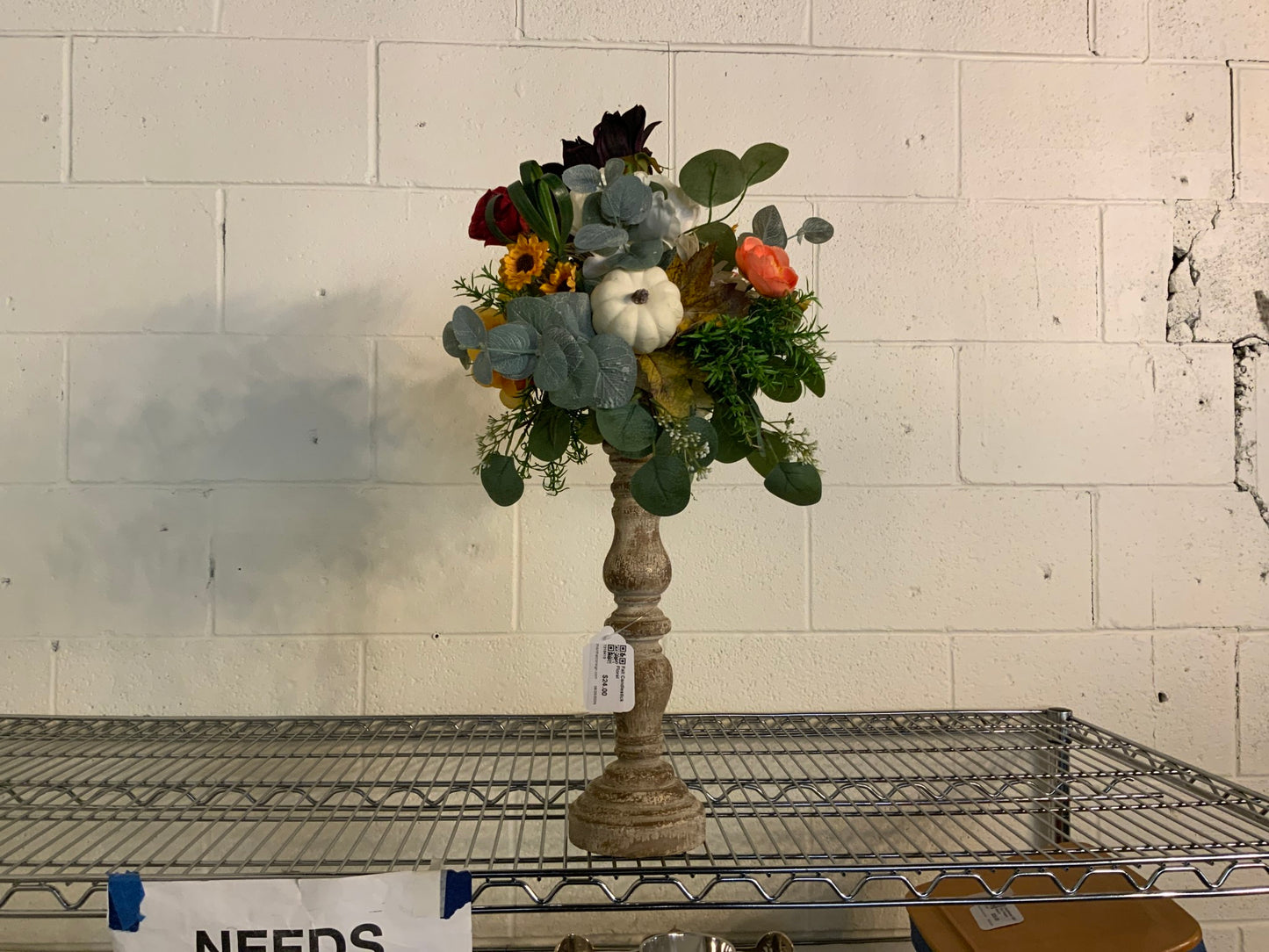 Fall Candlestick Floral