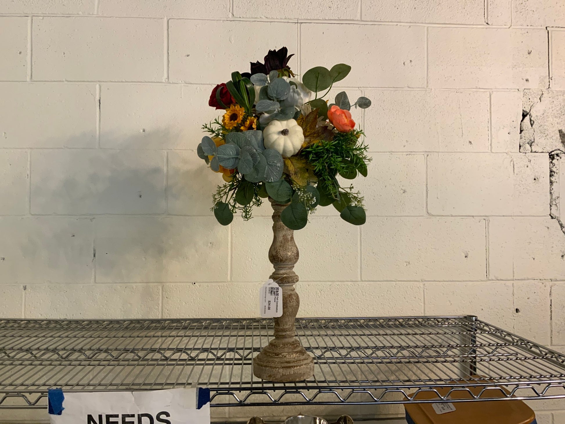 Fall Candlestick Floral