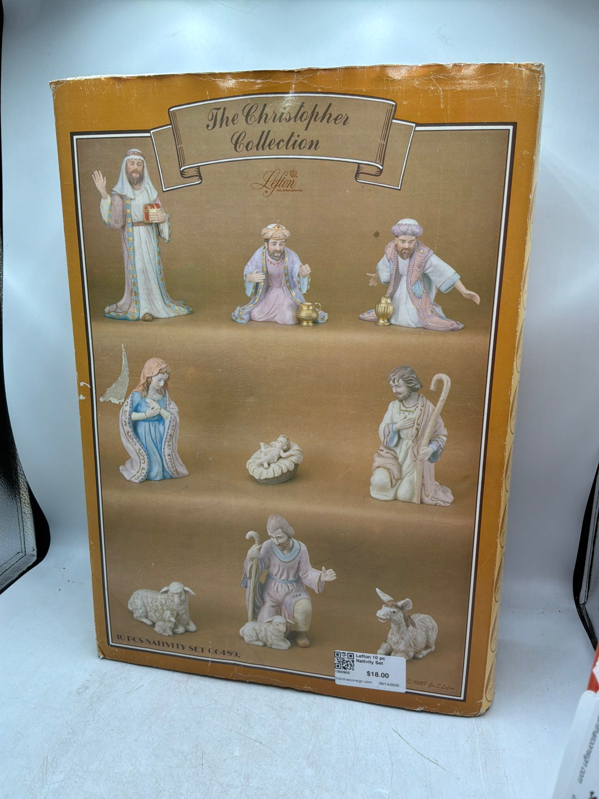 Lefton 10 pc Nativity Set