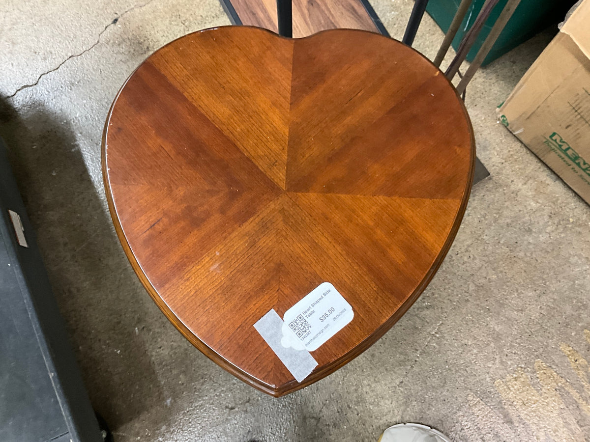 Heart Shaped Side Table