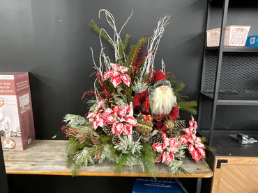 XL Basket Faux Greenery
