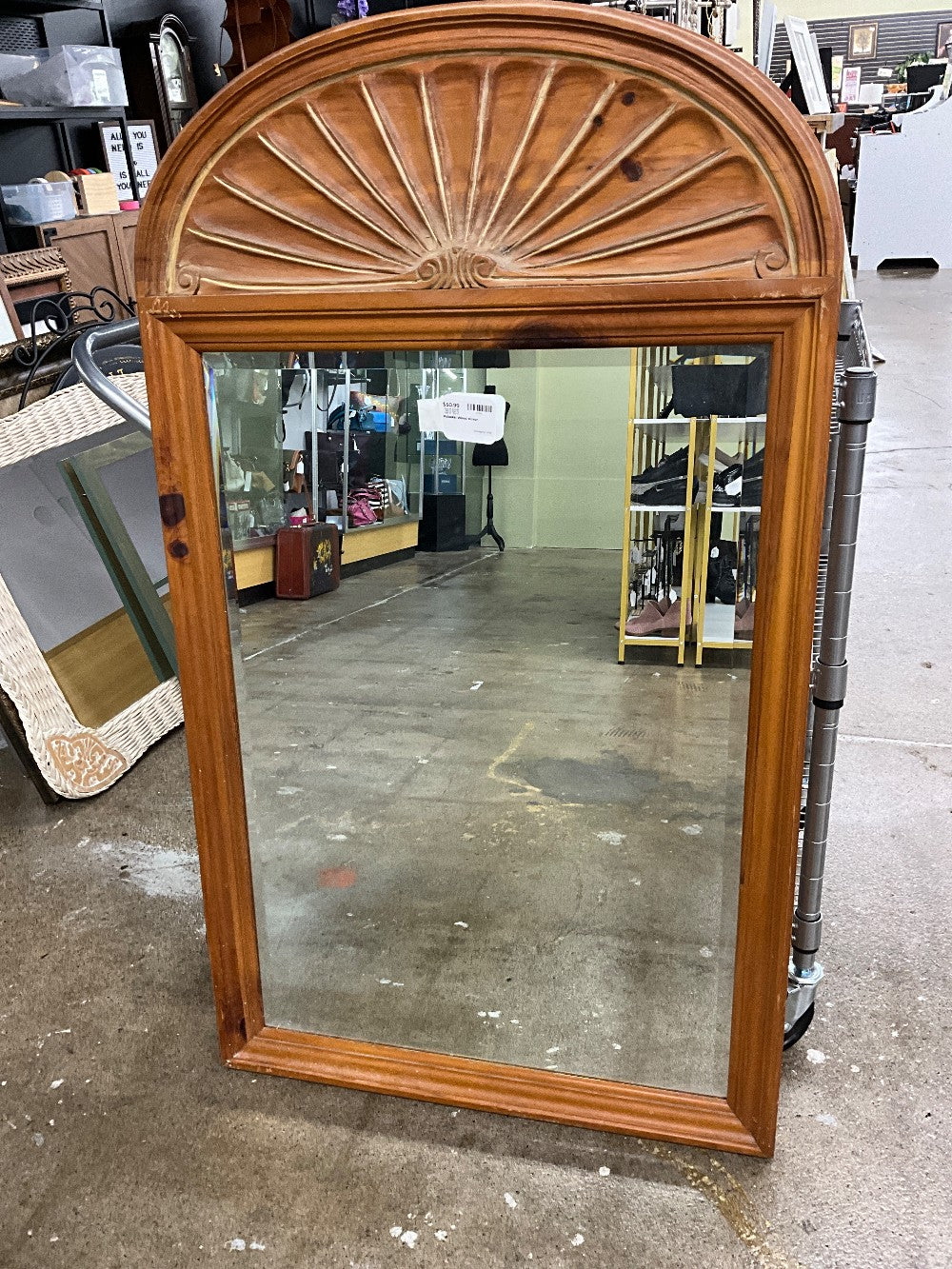 Pulasksi Wood Mirror
