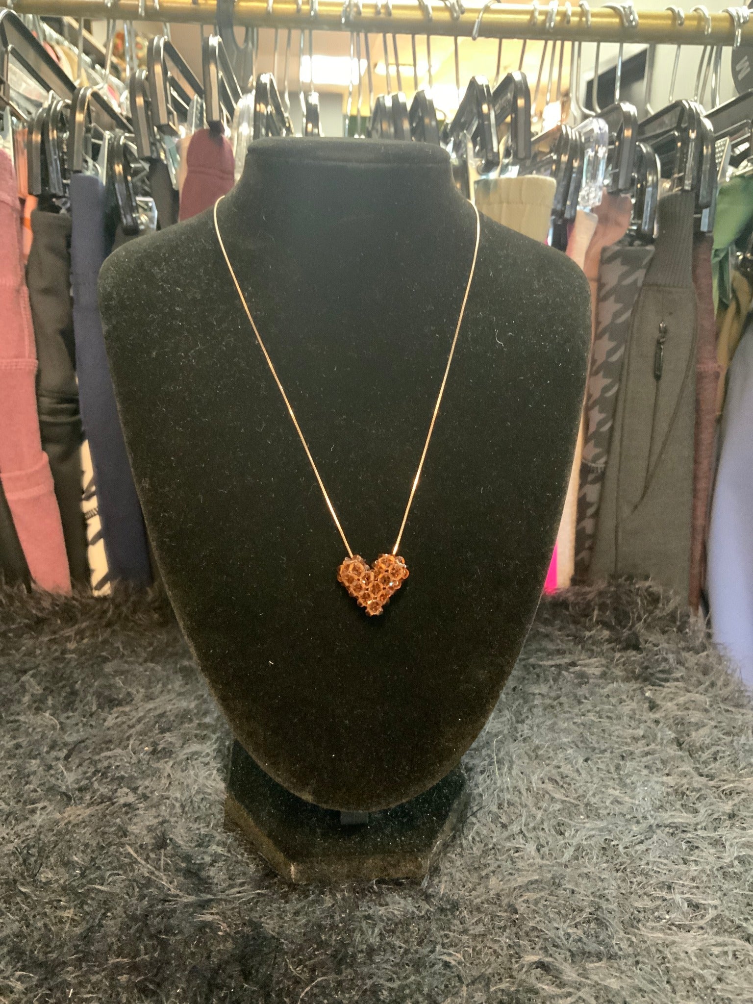 925 Sterling Silver Heart Necklace