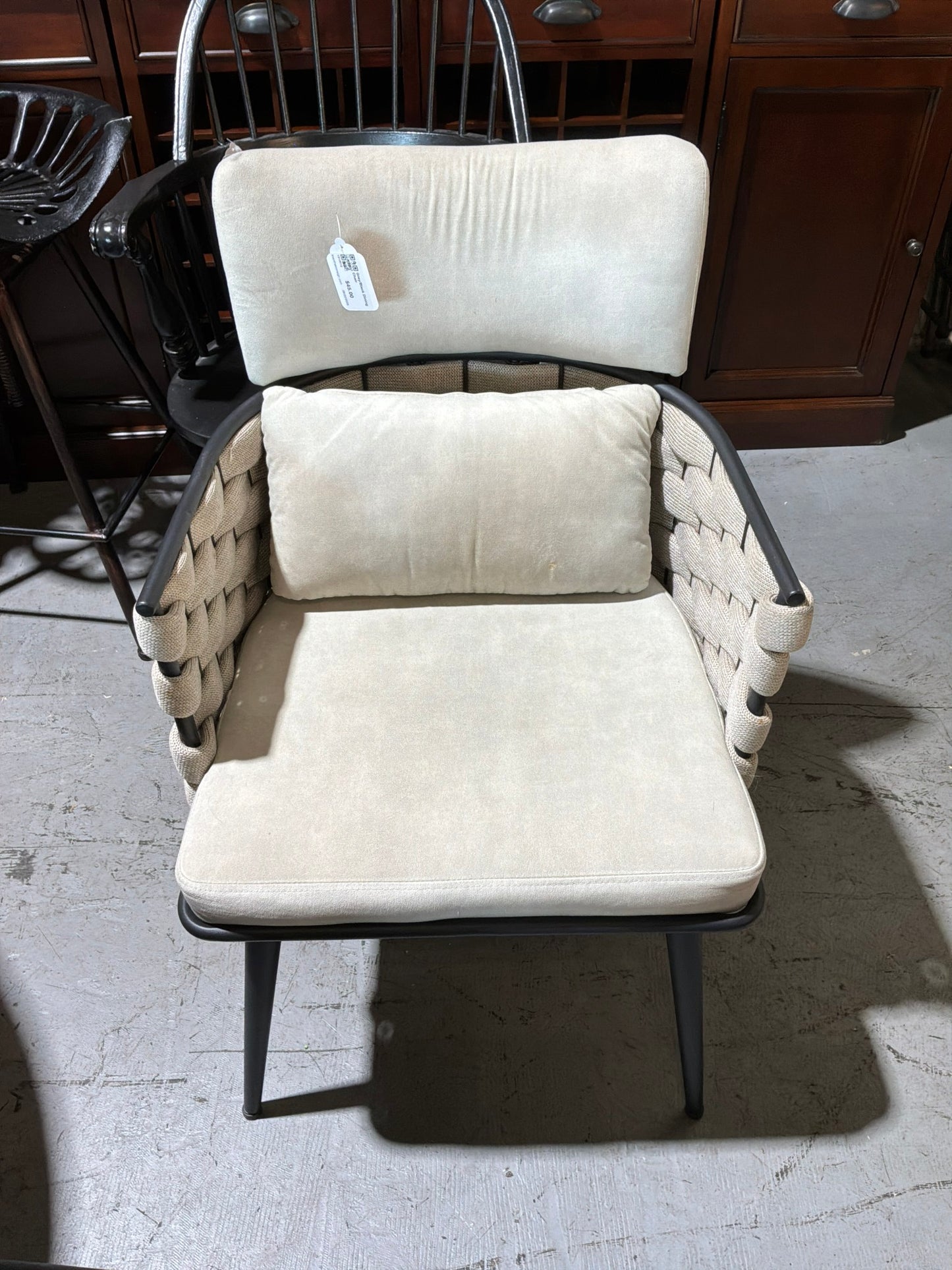 Grey/Black Dining Chair