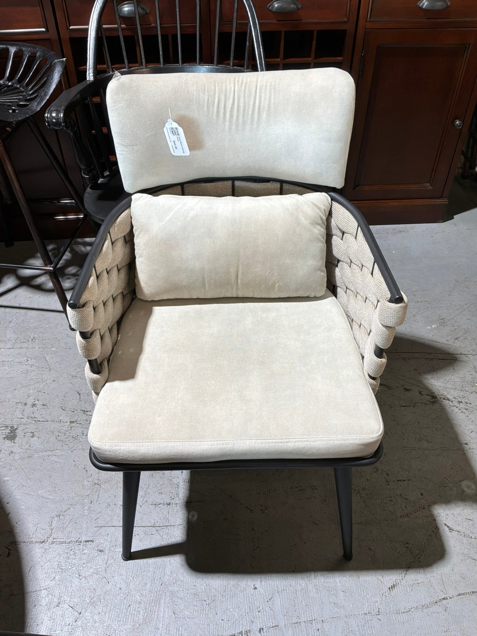 Grey/Black Dining Chair