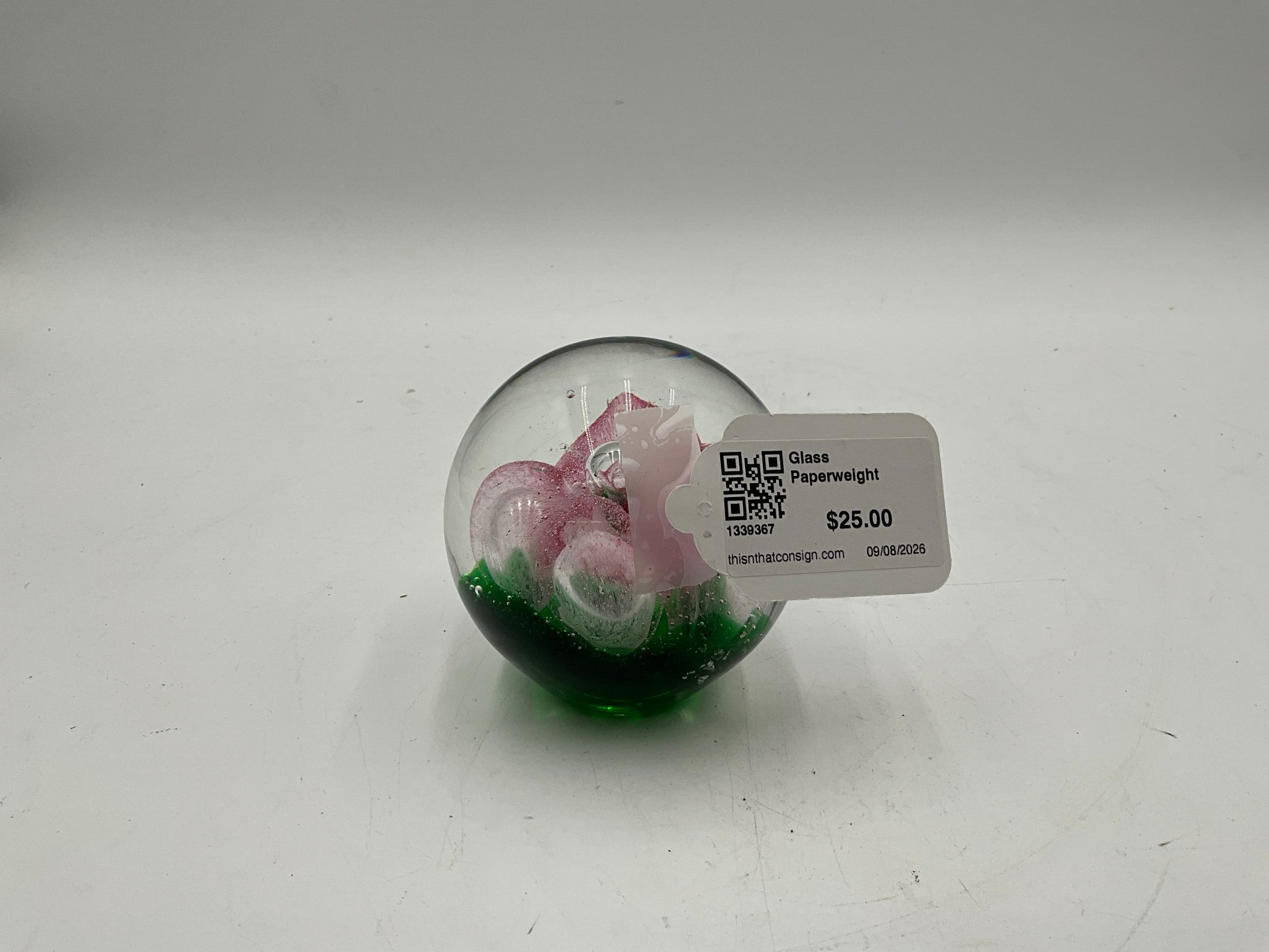 Glass Paperweight