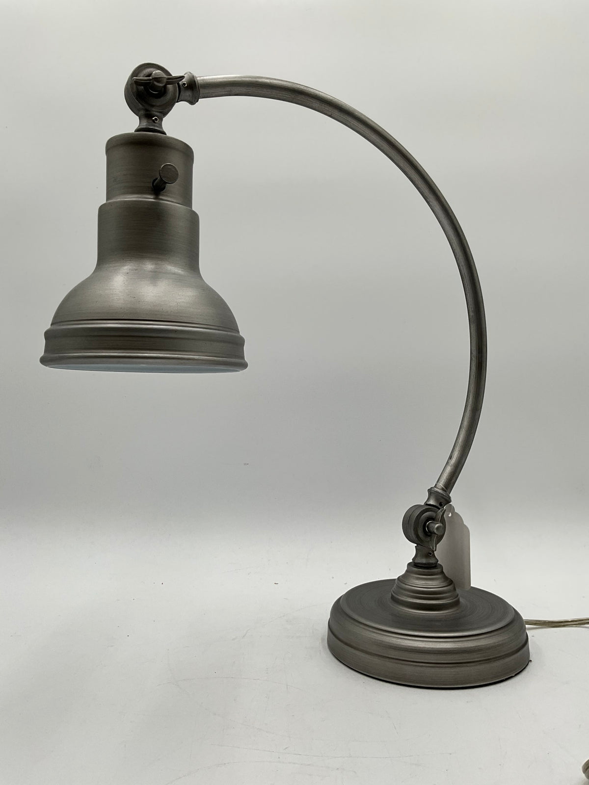 Silver Desk Lamp
