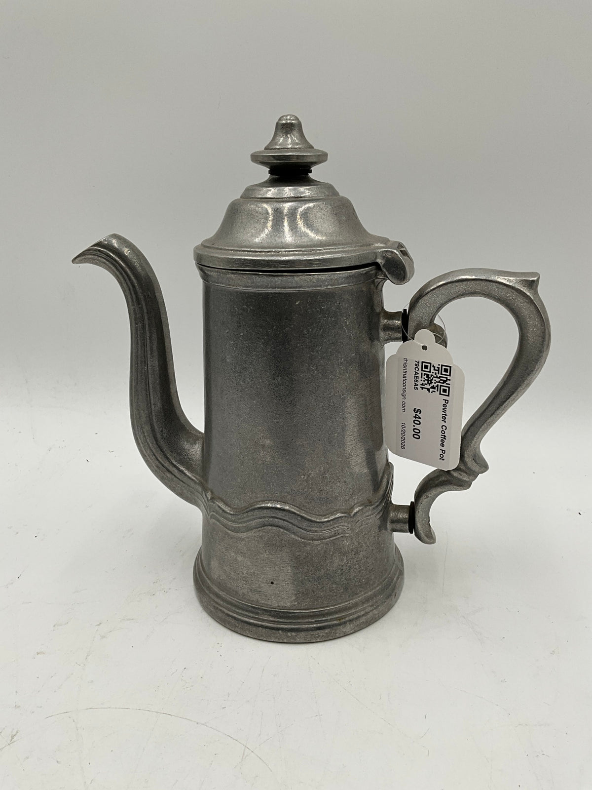 Pewter Coffee Pot