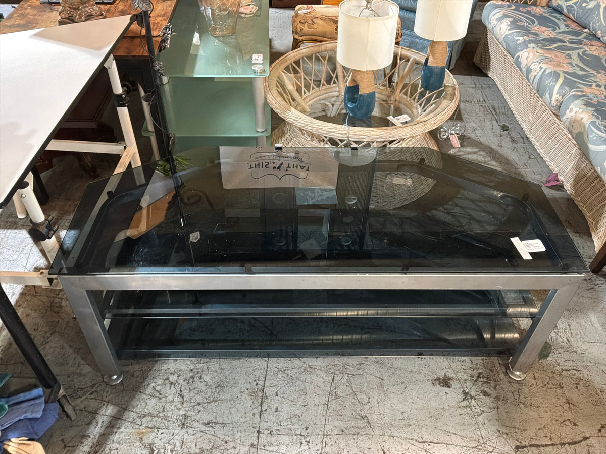 Silver Entertainment Center