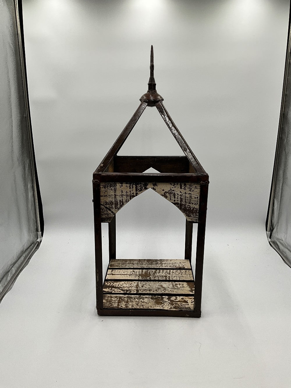 Wood & Metal Lantern