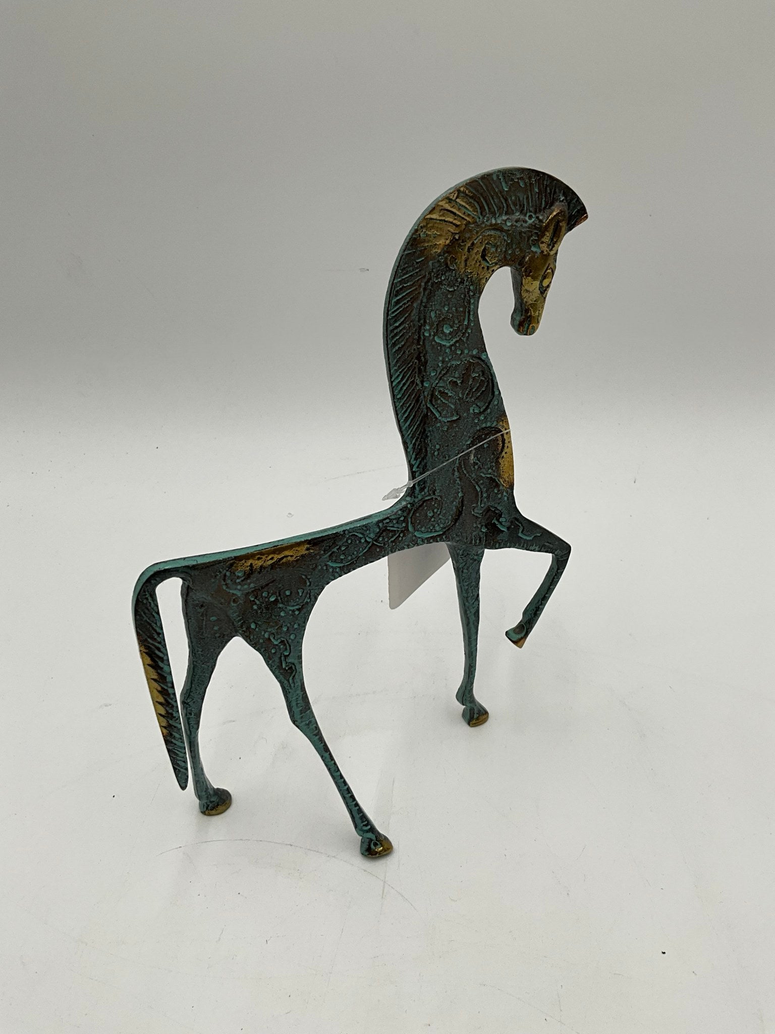 Vtg. Cast Iron Horse