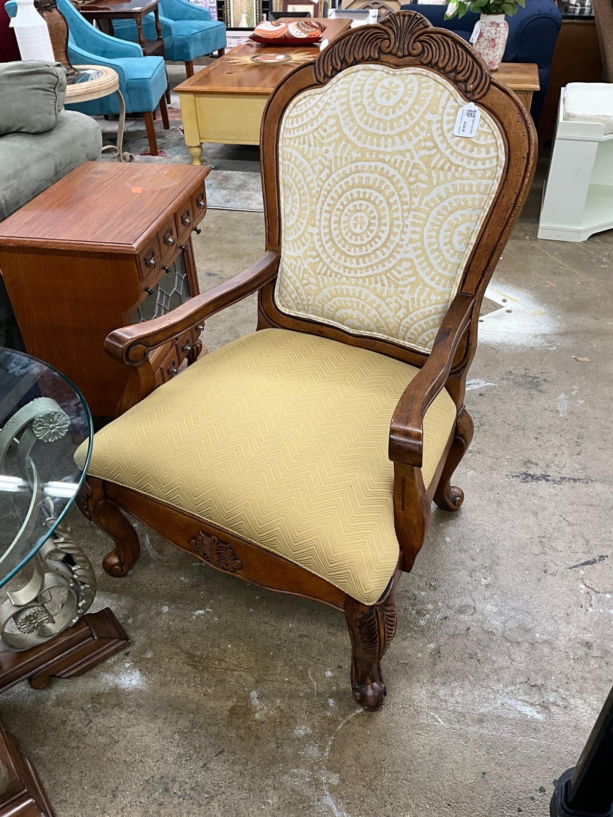Yellow Arm Chair