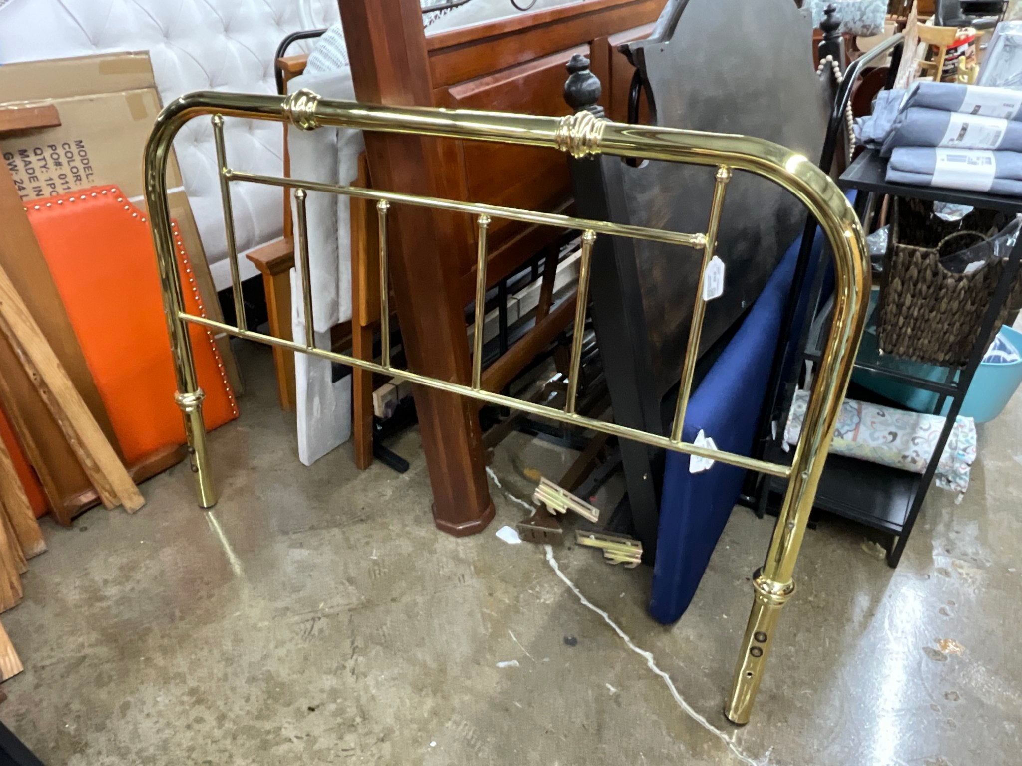 Brass Queen Headboard