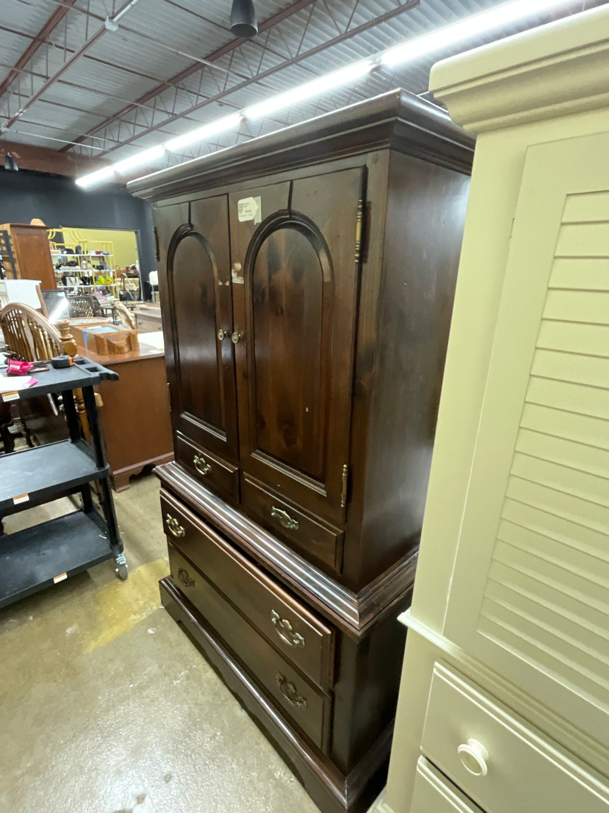 Dark Wood Armoire