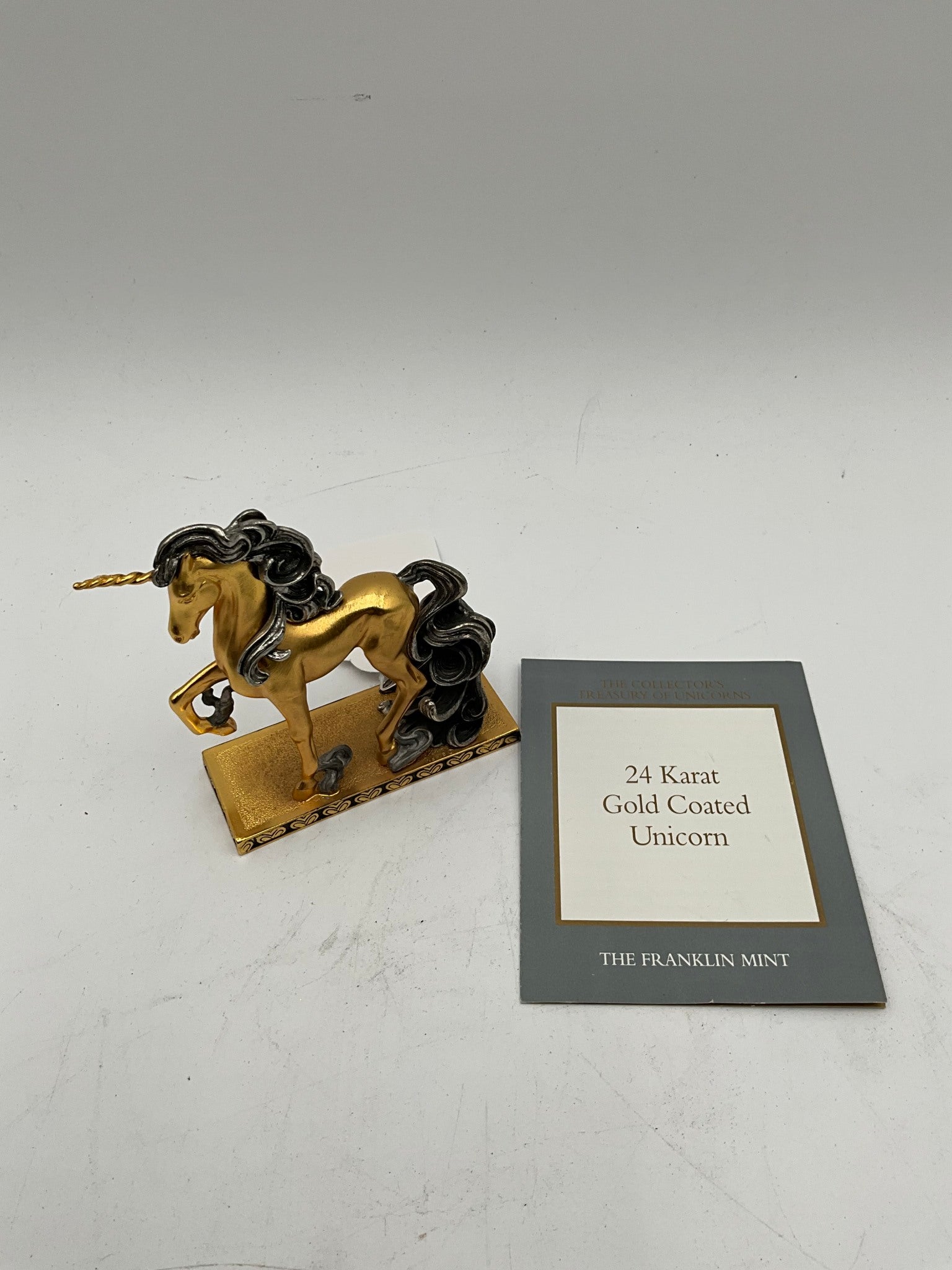 Franklin Mint Gold Unicorn