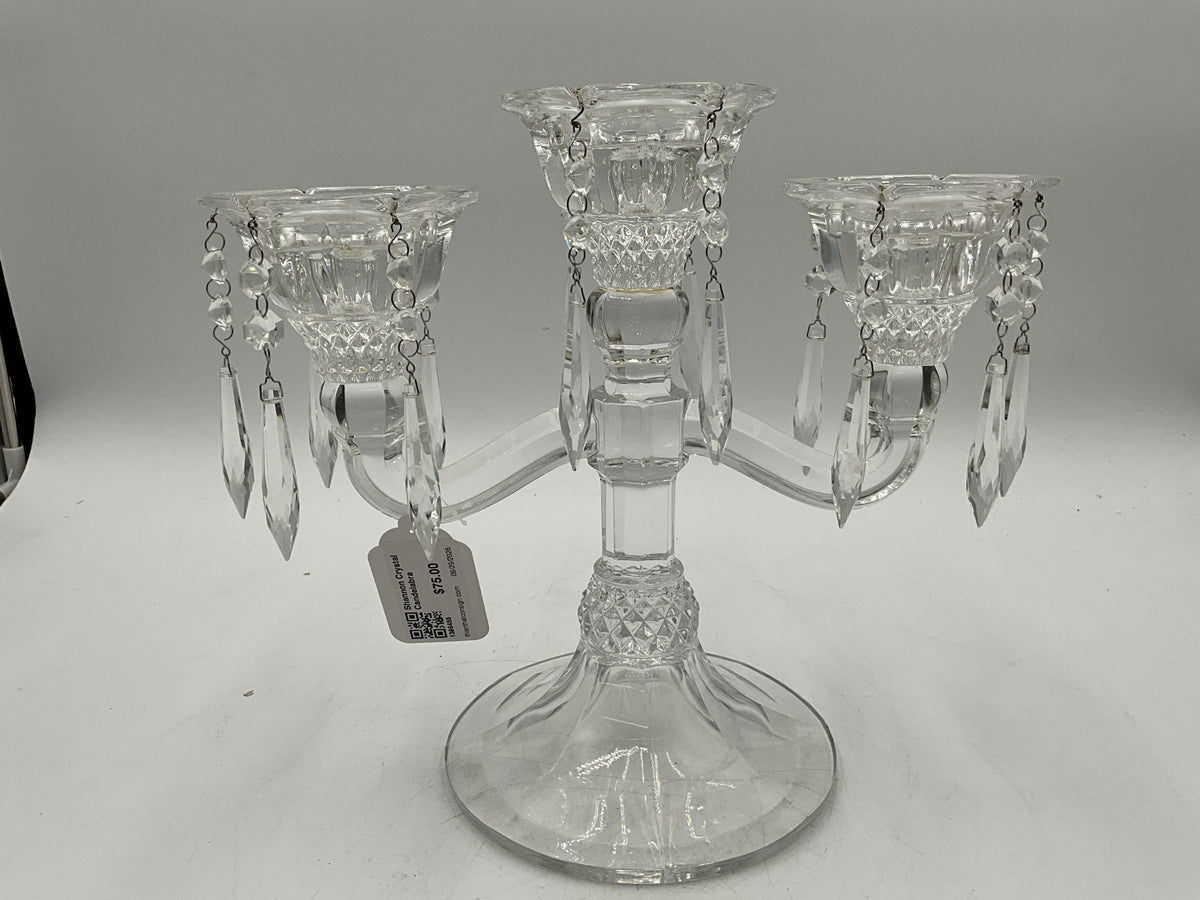 Shannon Crystal Candelabra