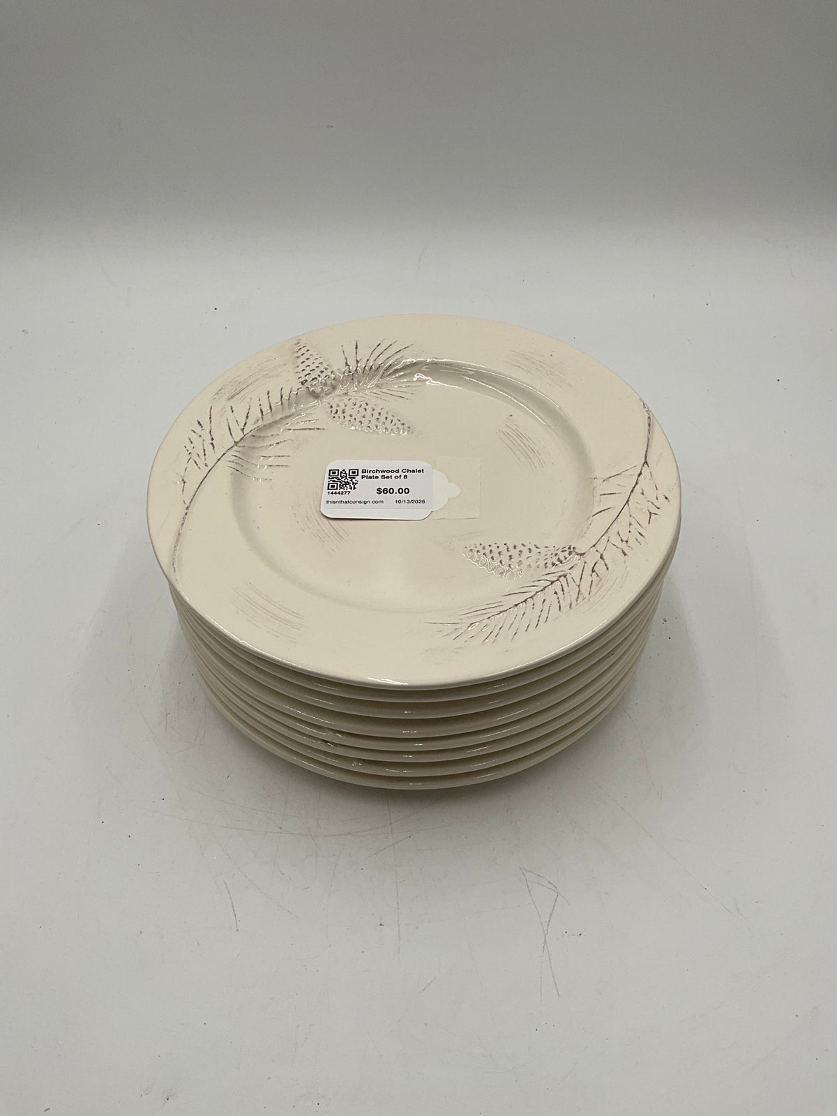 Birchwood Chalet Plate Set of 8