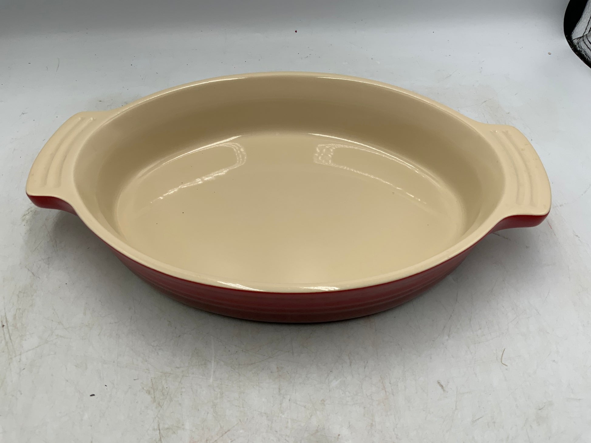 Le Creuset Red Oval Baker