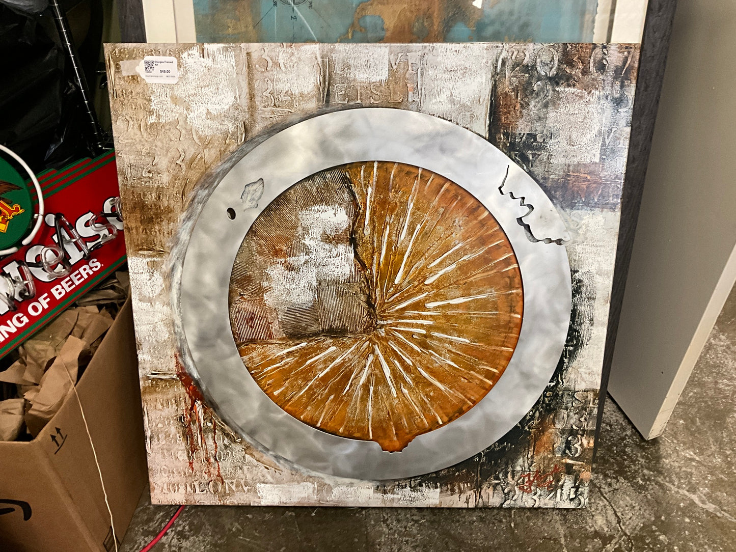 Oranges Framed Art