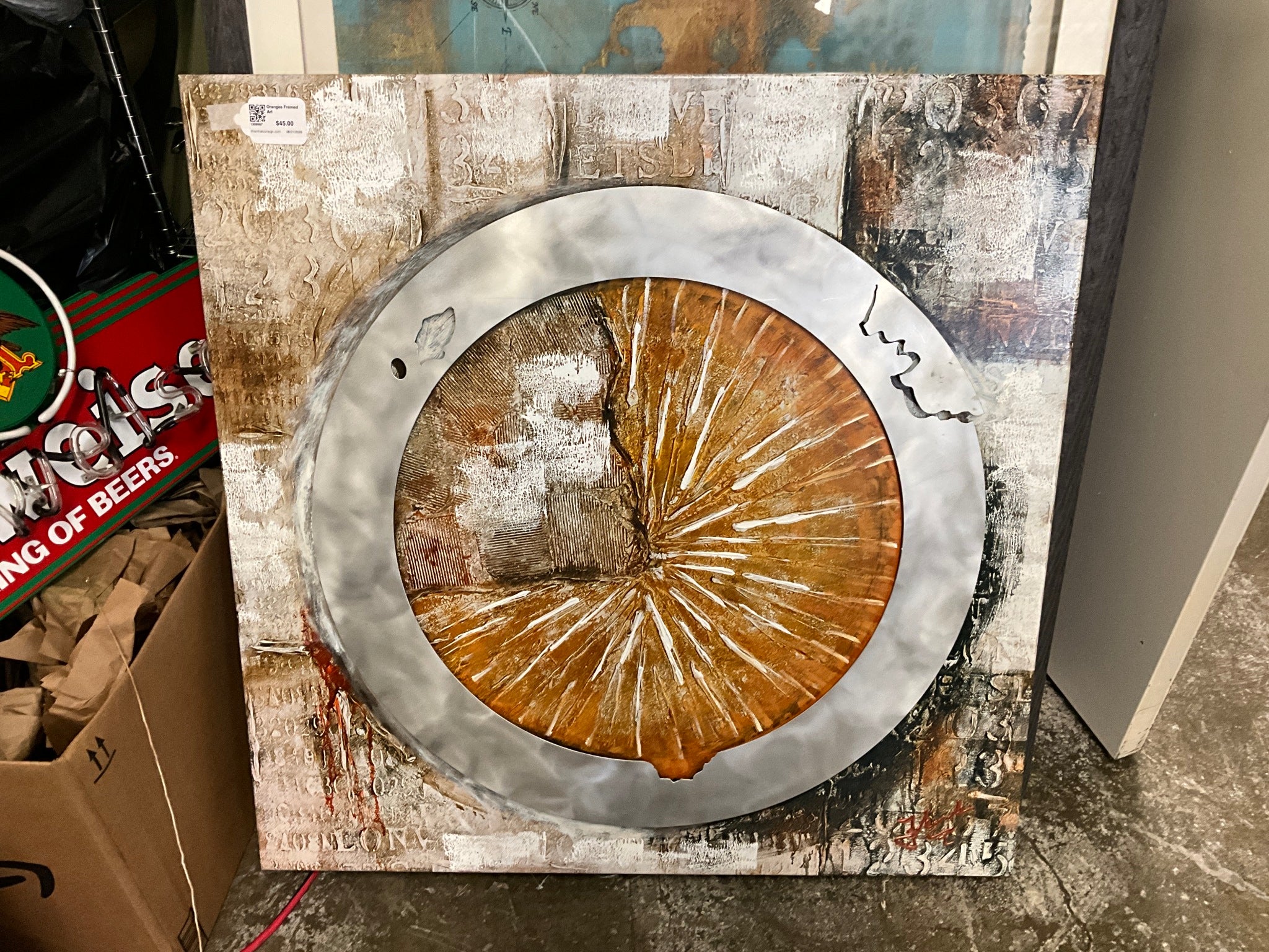Oranges Framed Art