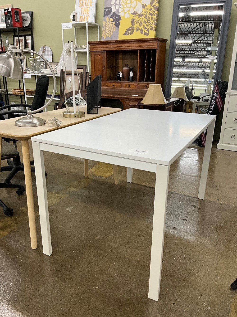 White Ikea Desk