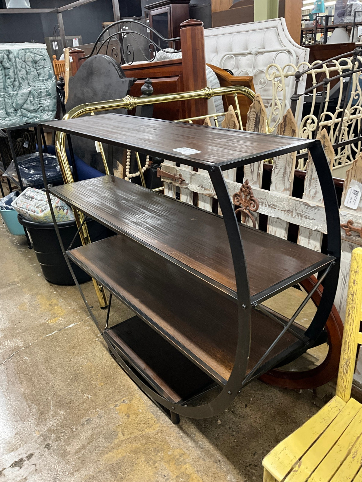 Round Sofa Table/ Bookcase