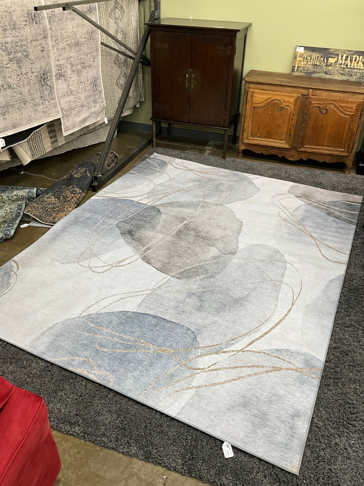 Blue & Gold Lrg Rug