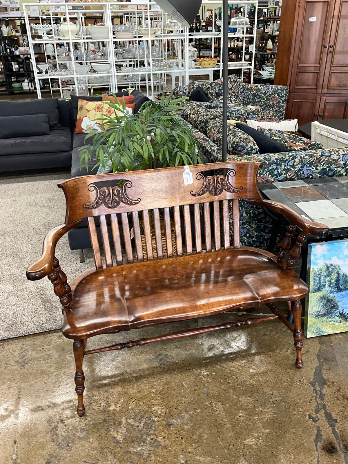 Wood Bench