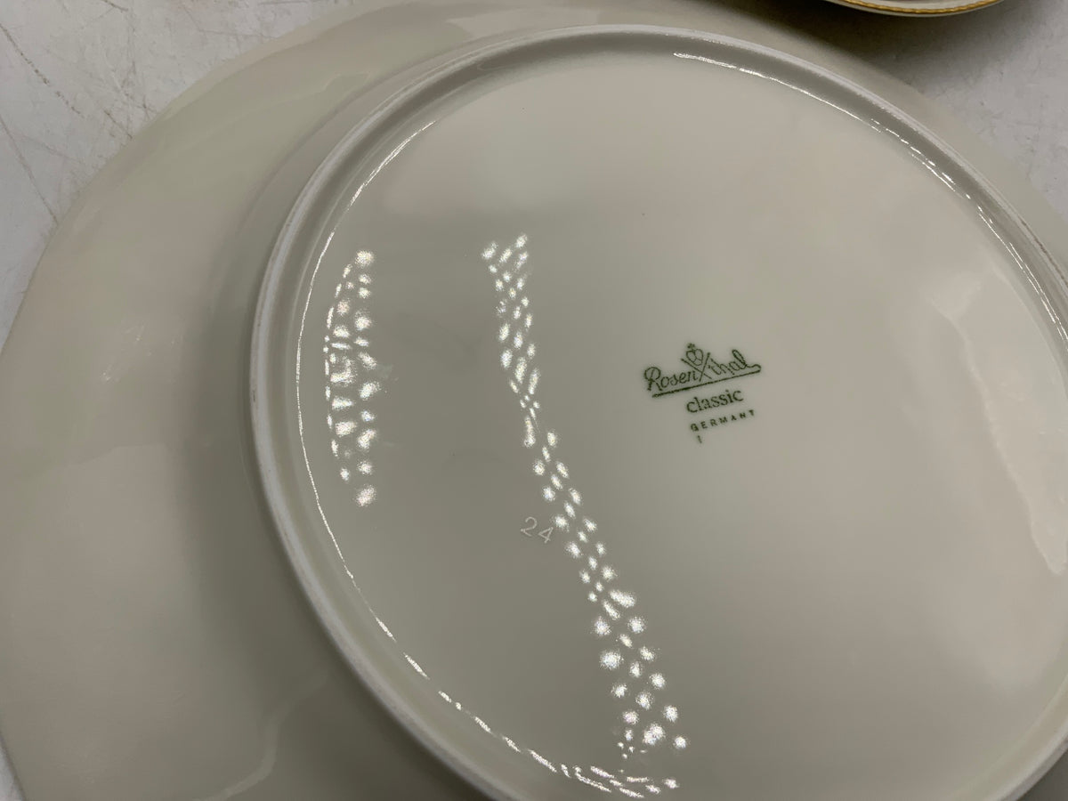 Rosenthal Moss Rose 22 pc Dish Set