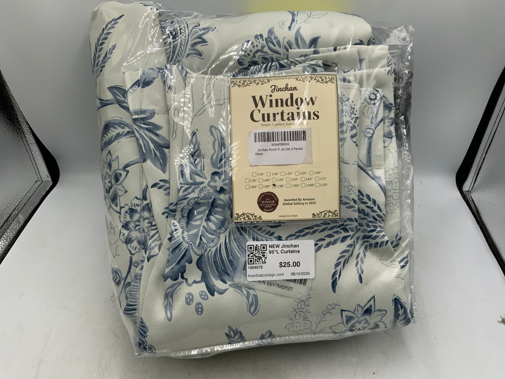 NEW Jinchan 95"L Curtains