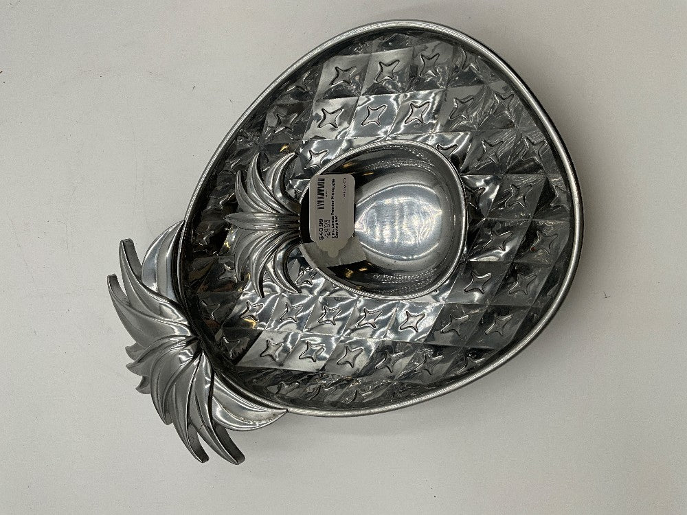 2 Pc. Lenox Pewter Pineapple Serving Set