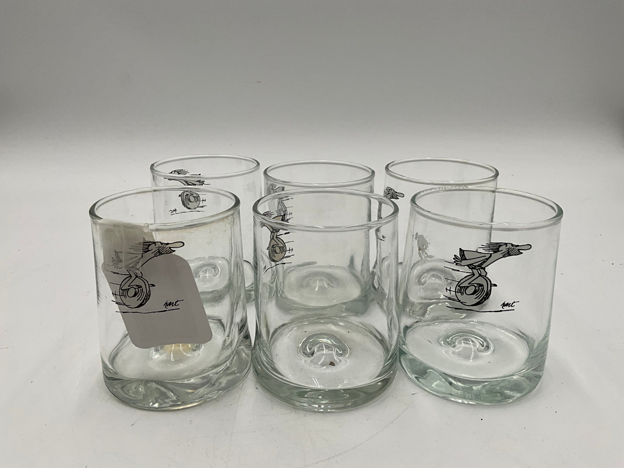 Hart Glass LoBall  Shot Glasses  6pc Set