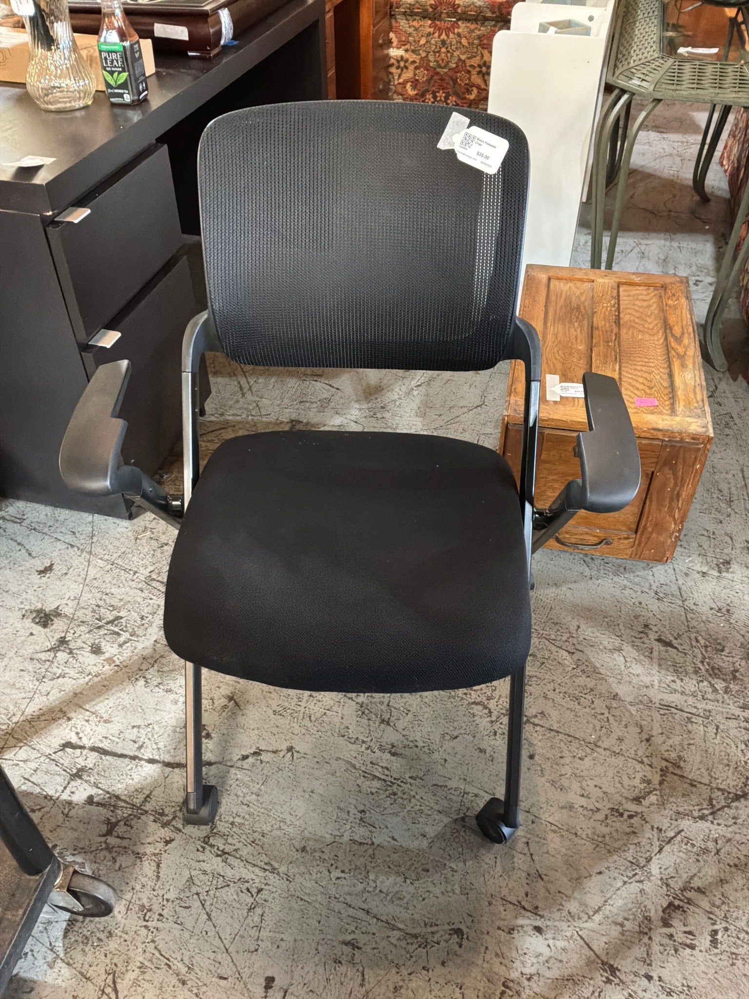 Black Foldable Chair