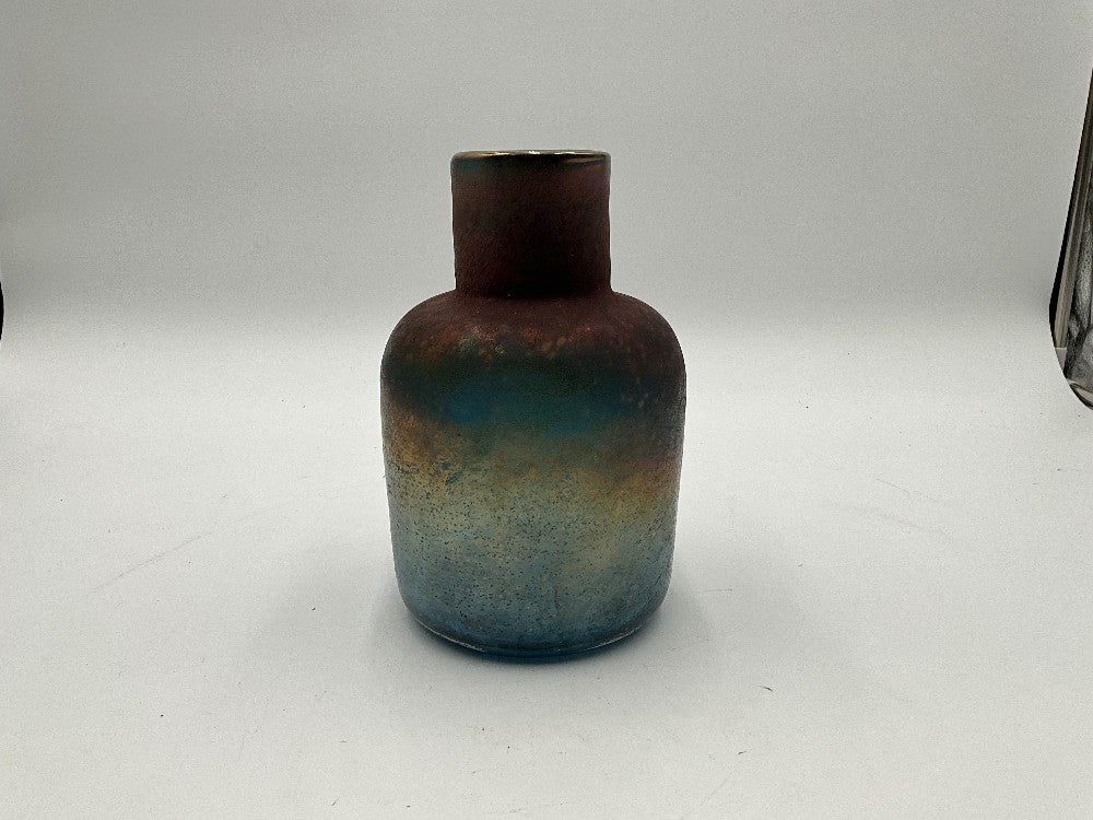 Uttermost Short Iridescent Vase