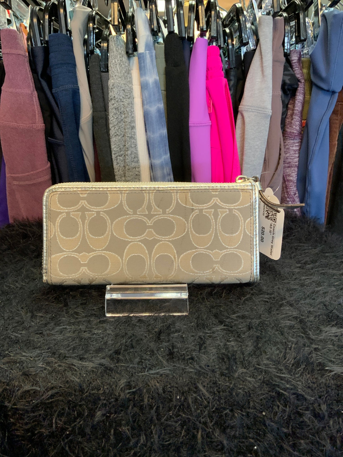 Coach Grey Wallet *AS IS*