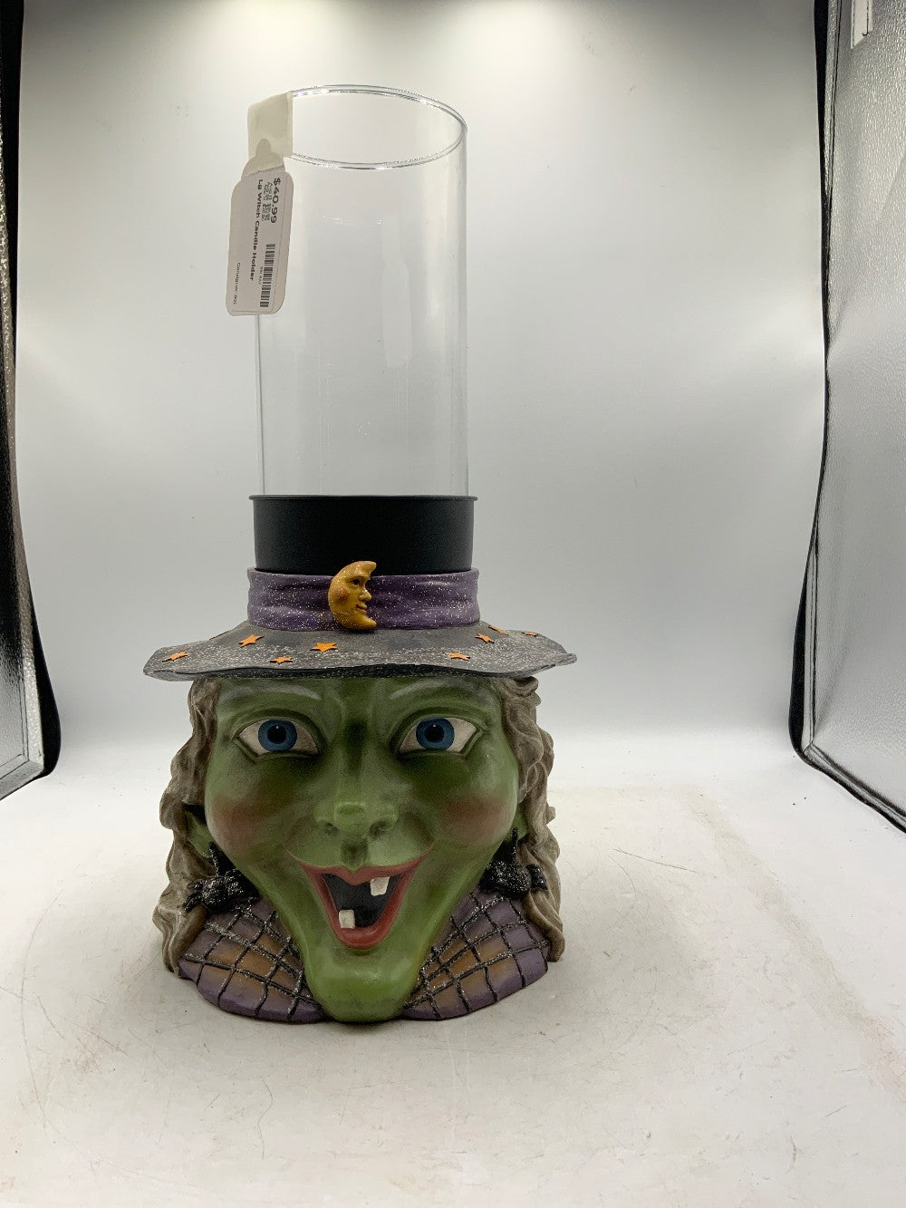 Lg Witch Candle Holder
