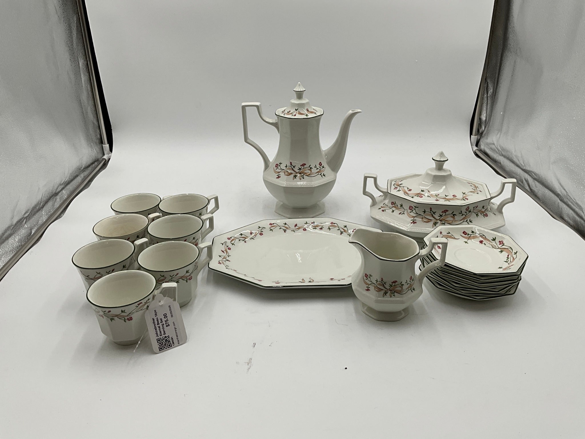 Johnsbrother Eternal Beau 18pc Serving Set