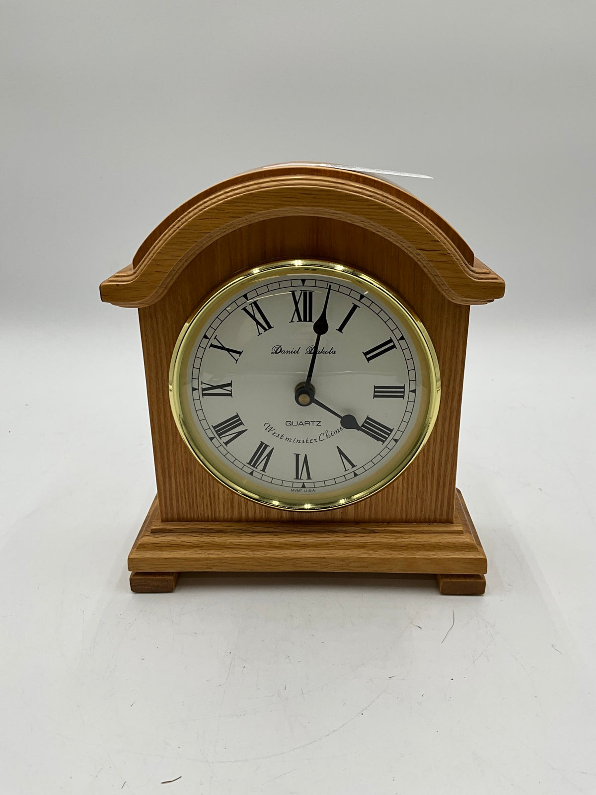 Daniel Dakota West Minster Quartz Mantle Clock