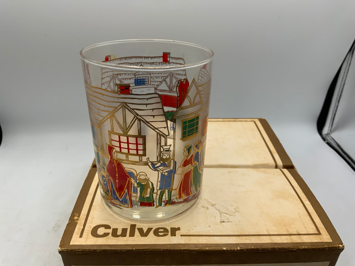 VTG Culver Carolers Glasses - Set of 4