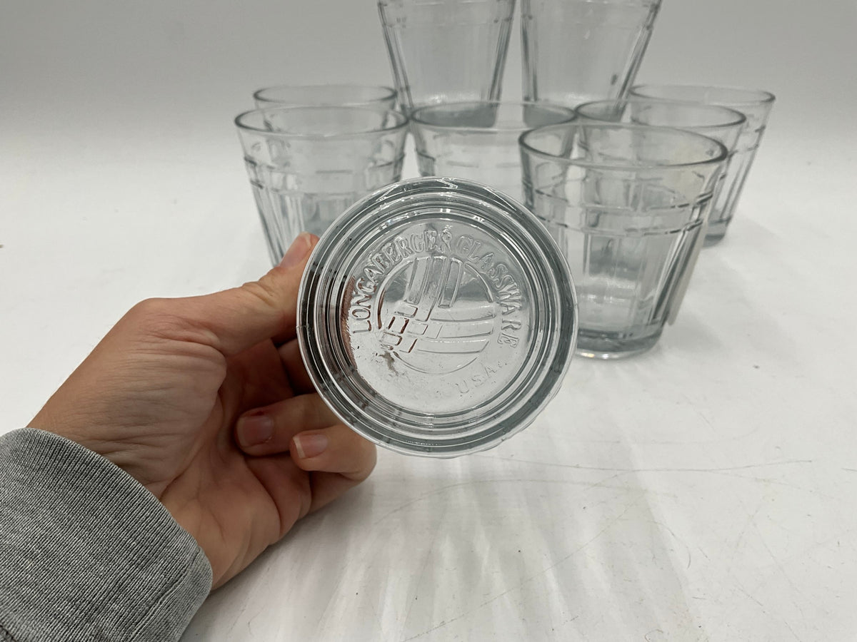 9pc Longaberger Glass Set